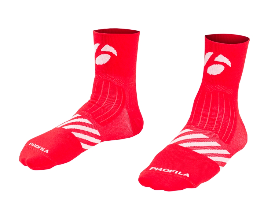 Bontrager Socke Velocis 6 cm M (40-42) Red