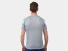 Unbekannt Jersey 100% Tech Tee Short Sleeve Small Grey/Navy