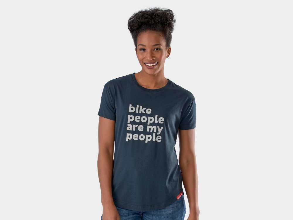 Shirt Trek Bike People T-Shirt Women S Navy