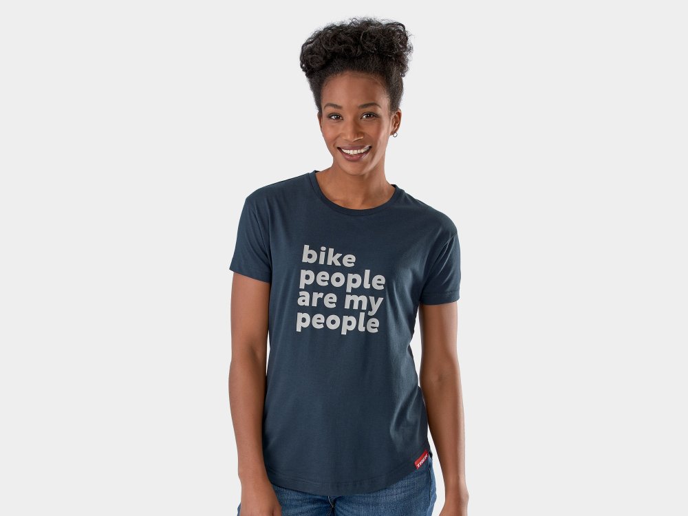 Trek Shirt Trek Bike People T-Shirt Women XL Navy