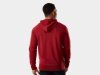 Trek Oberteil Trek Fun Badge Full Zip Hoodie S Dark Red