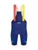 Santini Short Santini Trek Team Bib X-Small Blue/Yellow
