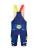 Santini Short Santini Trek Team Bib Small Blue/Yellow