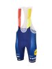 Santini Short Santini Trek Replica Bib X-Small Blue/Yellow