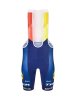 Santini Short Santini Trek Replica Bib X-Large Blue/Yellow